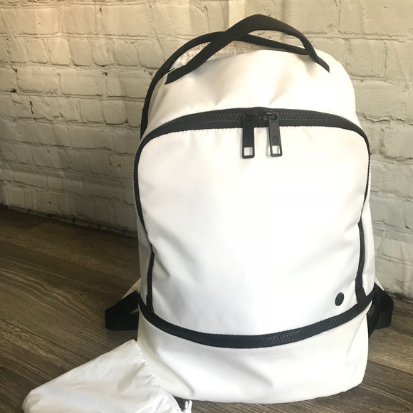 lululemon white backpack